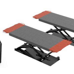 ELEV8 Orange Scissor Lift