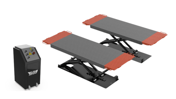 ELEV8 Orange Scissor Lift