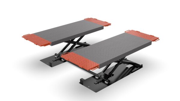 Mid Rise Scissor Lift 3 Tonne / ELEV8 MR3T Orange / Black