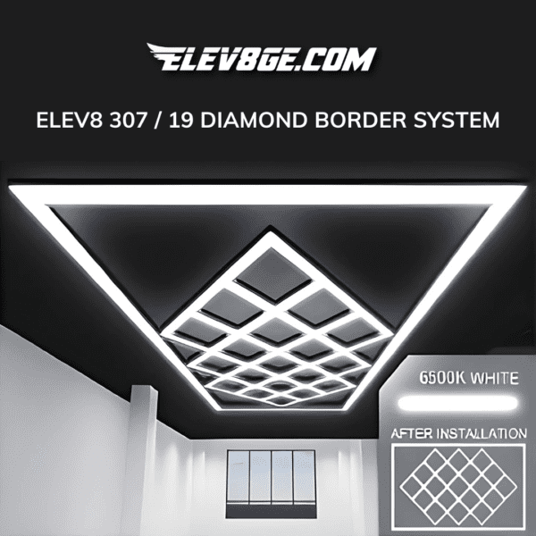 ELEV8 307 – 19 Diamond Border System – LED Showroom Lighting
