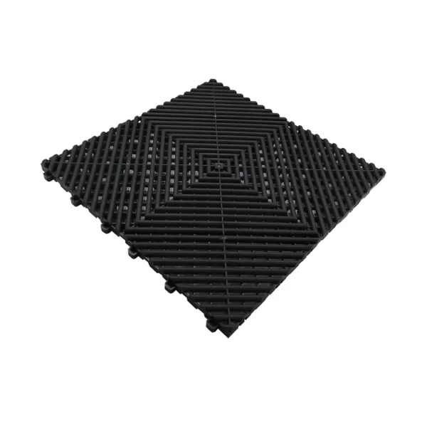 Black Garage Flooring